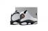 Nike Air Jordan 13 Zapatos para niños Blanco Negro Gris Especial