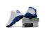 รองเท้าเด็ก Nike Air Jordan 13 สีขาวสีน้ำเงินสีดำ