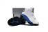 Scarpe Nike Air Jordan 13 Bambini Bianche Blu Nere