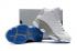 Nike Air Jordan 13 Chaussures Enfants Blanc Bleu Gris Nouveau