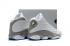 Dětské boty Nike Air Jordan 13 Bílá Modrá Šedá Nové