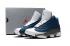Buty Nike Air Jordan 13 Dziecięce Biały Niebieski Szary Specjalne