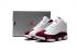 Nike Air Jordan 13 兒童鞋白色深紅色新