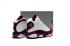 Nike Air Jordan 13 Kids Shoes Branco Deep Red Novos