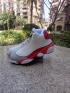 Nike Air Jordan 13 XIII GREY TOE Abu-abu Putih Merah 414574-126