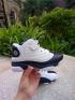 Nike Air Jordan XIII 13 Kinderschuhe Weiß Dunkelblau
