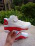 Nike Air Jordan XIII 13 Zapatos para niños Blanco Rojo
