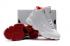 Детская детская обувь Nike Air Jordan XIII 13 Retro Hot Light Grey Red