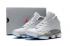 Nike Air Jordan XIII 13 Retro Kid รองเท้าเด็กสีขาวสีเทาสีน้ำเงิน