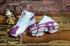 Nike Air Jordan XIII 13 Sepatu Anak Retro Baru Putih Anggur Merah