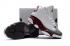 Buty do koszykówki Nike Air Jordan XIII 13 Retro Kid biało-szare wino-czerwone 310004-161