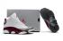 Nike Air Jordan XIII 13 Retro Kid hvid grå vin rød basketball sko 310004-161