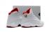Nike Air Jordan XIII 13 Retro Kid beyaz kırmızı basketbol ayakkabıları 414571-103, ayakkabı, spor ayakkabı