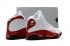 Nike Air Jordan XIII 13 Retro Kid branco vermelho preto tênis de basquete 300259-104
