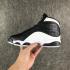 Air Jordan 13 GS Love Respect Chaussures Unisexe Blanc Noir 888164