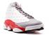 Air Jordan 13 Retro Grey Toe Cement Nero Bianco True Rosso 414571-126
