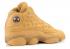 Air Jordan 13 Retro Gs Wheat Brown Gold Elemental Yellow Gum Barroco 414574-705