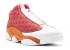 Air Jordan 13 Retro Premio Bin23 Beyaz Kil Çöl Kırmızısı Takım 417212-601,ayakkabı,spor ayakkabı