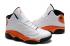 Air Jordan 13 Retro Starfish Blanc Orange Noir Chaussures 414571-108