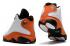 Air Jordan 13 Retro Starfish Weiß Orange Schwarz Schuhe 414571-108
