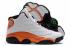 Air Jordan 13 Retro Denizyıldızı Beyaz Turuncu Siyah Ayakkabı 414571-108,ayakkabı,spor ayakkabı