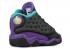 Air Jordan 13 Retro Td Grape Ultraviolet Atomic Teal Zwart Wit 414581-027