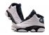 Nike Air Jordan Retro XIII 13 Barons Bianco Teal Nero Grigio 414571 115
