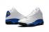 Nike Air Jordan XIII 13 復古男士籃球鞋白藍黑 823902