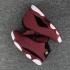 Sepatu Pria Nike Air Jordan XIII 13 Retro Velvet anggur merah hitam putih