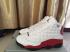 Nike Air Jordan XIII Retro 13 Cherry Chicago Bianco Rosso Uomo Scarpe da basket 414571-122