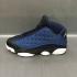 Nike Air Jordan 13 XIII רטרו נמוך אמיץ כחול כסף שחור נעלי כדורסל גברים 310810-407