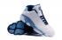 Nike Air Jordan 13 XIII Retro Low QUAI 54 Q54 Bianca University Blu 810551