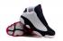Nike Air Jordan XIII 13 Retro Rendah Pria Kelas Sekolah Putih Hitam 310811 001