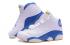 ανδρικά παπούτσια Nike Air Jordan 13 Melo PE Λευκό Μπλε Κίτρινο 414571