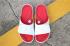Sandal Air Jordan Hydro 13 Retro Putih Merah Metalik Perak Baru 684915 121