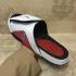 Nike AIR JORDAN HYDRO XIII 13 RETRO белые черные красные мужские спортивные тапочки 684915-101