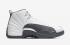 Air Jordan 12 Beyaz Koyu Gri Spor Salonu Kırmızı 130690-160,ayakkabı,spor ayakkabı