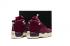 Nike Air Jordan 12 Zapatos para niños Deep Rojo Marrón Nuevo