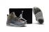 Nike Air Jordan 12 兒童鞋狼灰色銀色全新