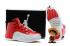 Nike Air Jordan 12 Retro Cherry Bianco Bambino Scarpe 153265 110 Nuovo