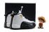 Nike Air Jordan 12 Retro Taxi Noir Blanc Or GS Kid Pre School 153265 125