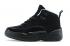 Nike Air Jordan XII 12 Kid Children Shoes Black All
