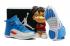 Nike Air Jordan XII 12 Retro Kids Gyerek Cipők Royal Blue Fehér Piros 130690