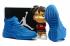 Nike Air Jordan XII 12 復古兒童兒童鞋藍色 130690