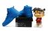 Nike Air Jordan XII 12 Retro kinderkinderschoenen blauw 130690