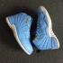 Nike Air Jordan XII 12 Retro Men Basketball Shoes Azul Cinza