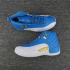 Sepatu Basket Pria Nike Air Jordan XII 12 Retro Sky Blue White 136090