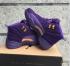 Nike Air Jordan XII 12 Retro Purple wool Men Women Basketball Shoes