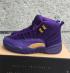 Nike Air Jordan XII 12 Retro Purple wool Men Women Basketball Shoes