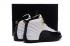 Nike Air Jordan XII 12 רטרו לבן שחור מונית אדום נעלי גברים 130690 125